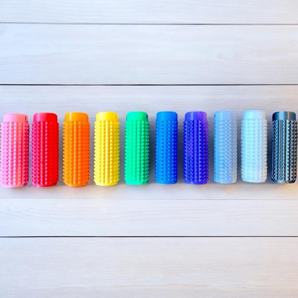 Spiky Roller Fidget Keychain
