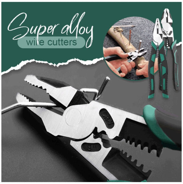 Heavy-Duty CR-V Alloy Pliers Set