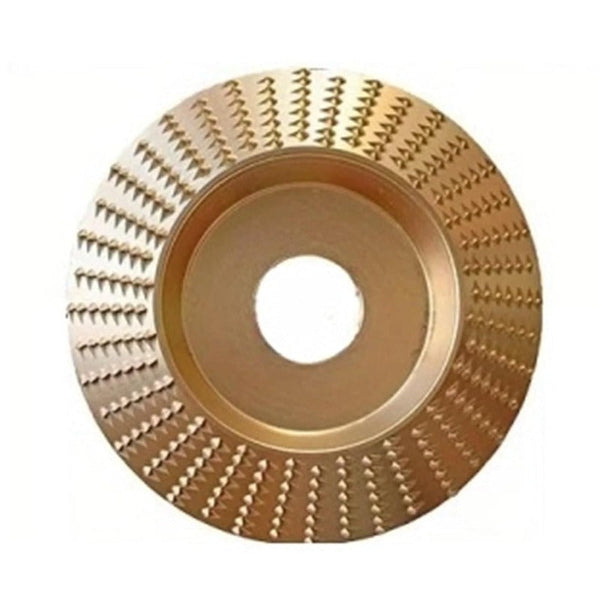 Slope-Type Wood Carving Disc for Angle Grinder