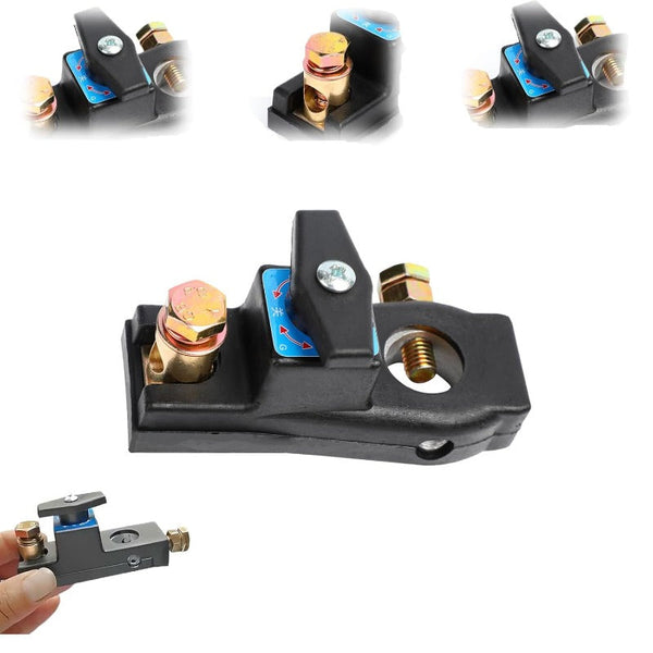 Heavy-Duty Copper Battery Disconnect Switch ✦ Universal 12V/24V Power Cut-Off