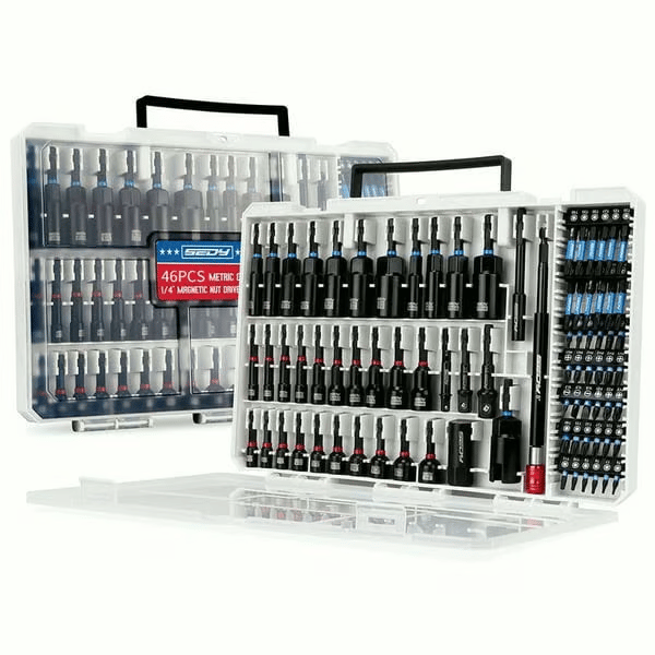 Eptchn 46-Piece Magnetic Nut Driver & Bit Set