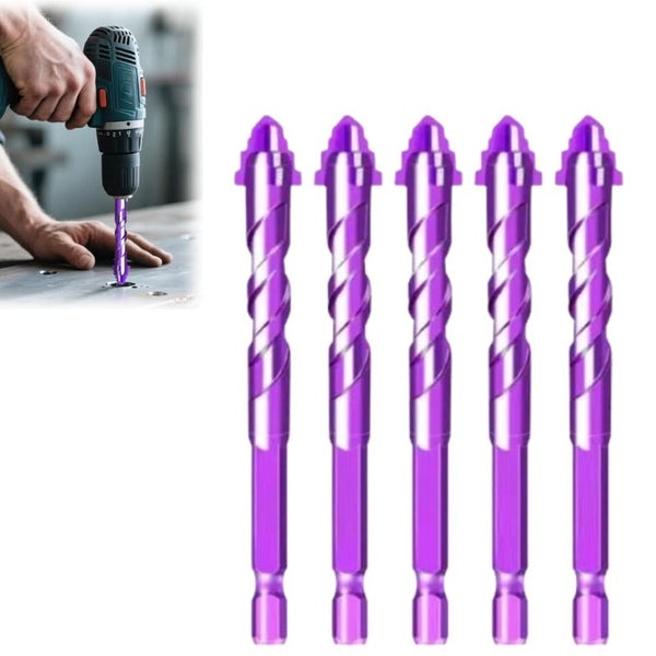 TungSteel VioletShield Quad-Edge Drill Set