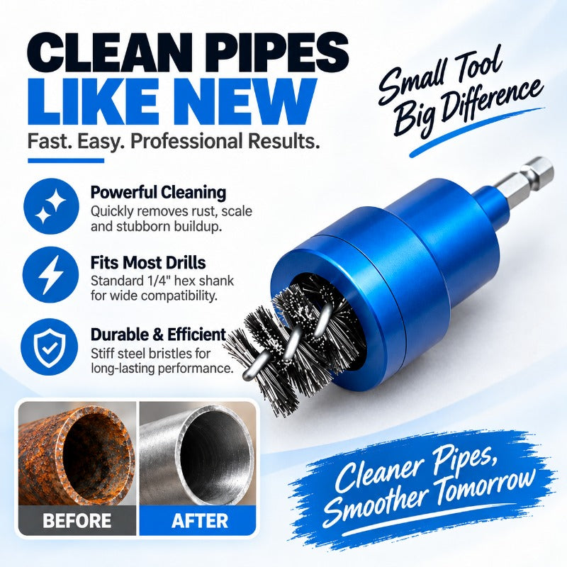2-in-1 Internal Pipe Cleaner – FixionTools